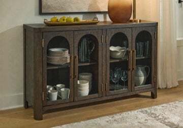 Radkin Burnished Brown Dining Server