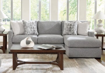 UrbanCrest Pewter 2pc. RAF Chaise Sectional