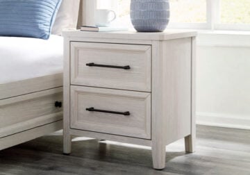 Darbonton Dove White Night Stand