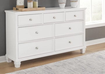 Fortman White Dresser