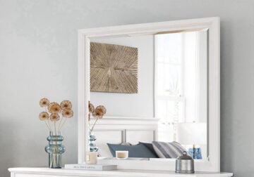 Fortman White Mirror